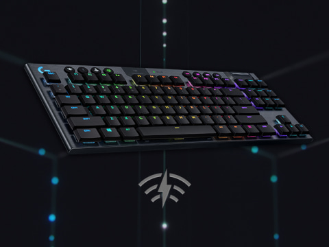 Logitech G915 Tenkeyless LIGHTSPEED Wireless RGB Mechanical - Tactile Switch
