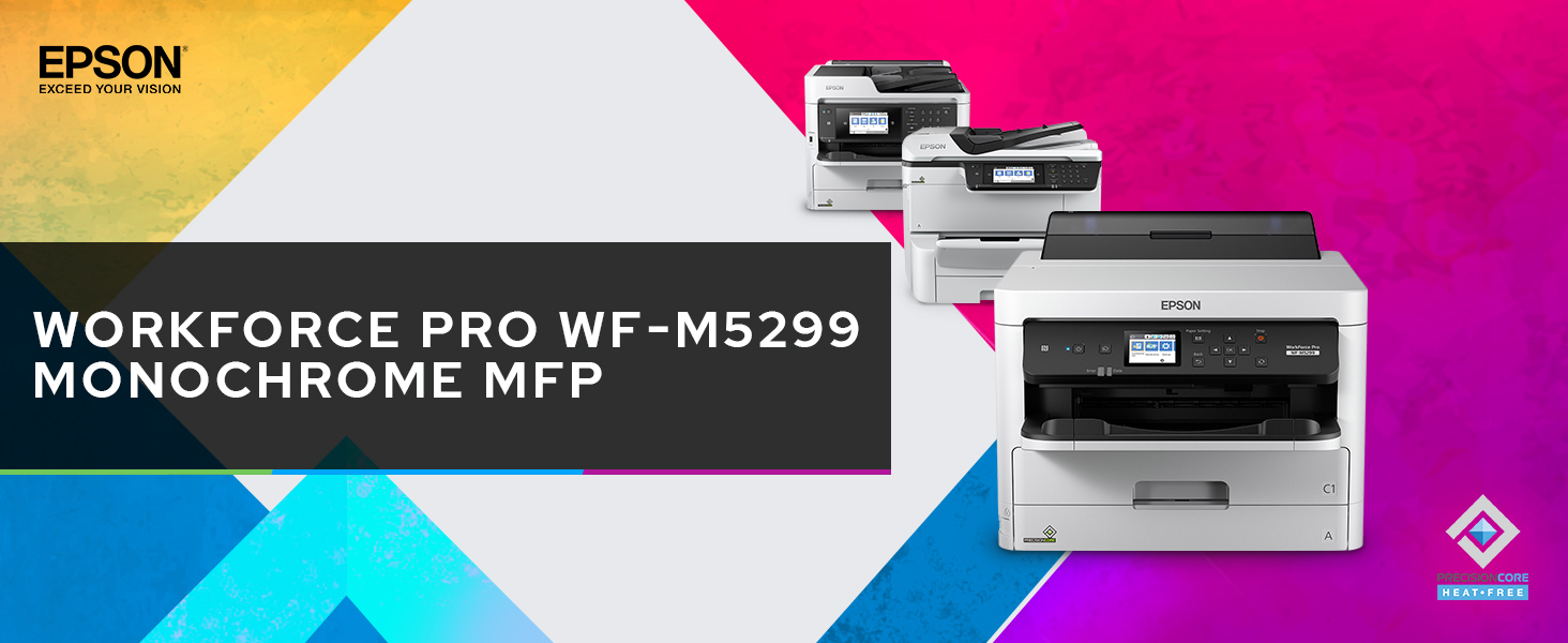 Epson Workforce Pro WF-M5299DW Workgroup Mono Duplex , Wireless & Network