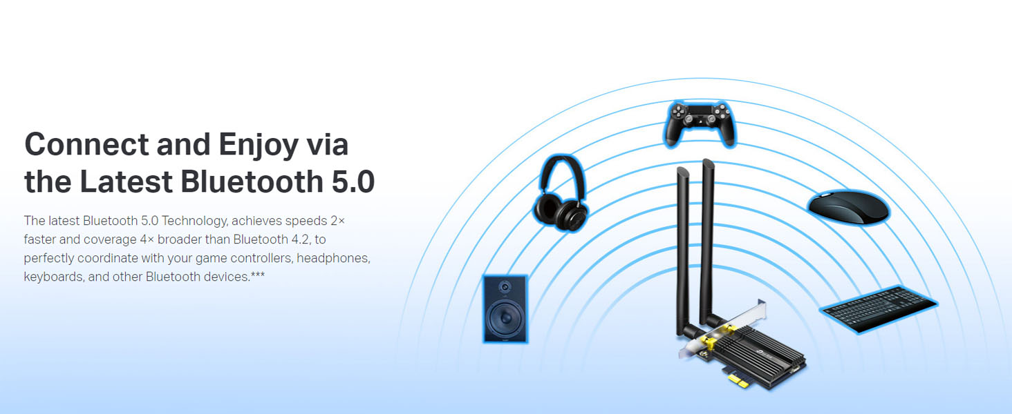 TP-Link Archer TX50E AX3000 Wi-Fi 6 Bluetooth 5.0 PCIe Adapter