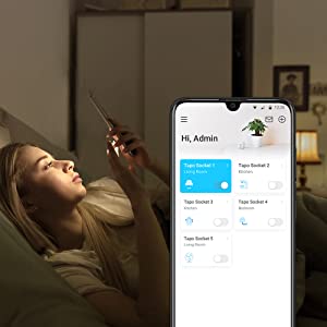 TP-Link Tapo P100 Smart Plug Wi-Fi Outlet Remote Control Timer Switch
