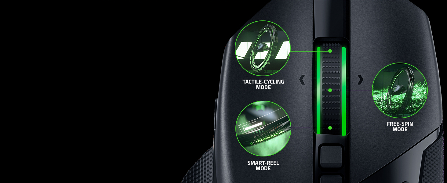 Razer Basilisk V3 Customizable Fastest Switch Chroma RGB 26K DPI 11 Buttons HyperScroll Wheel