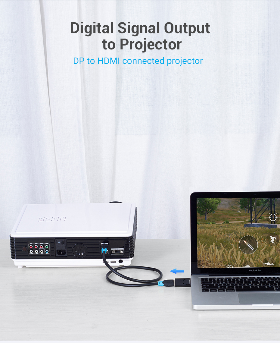 Vention DP to HDMI Adapter