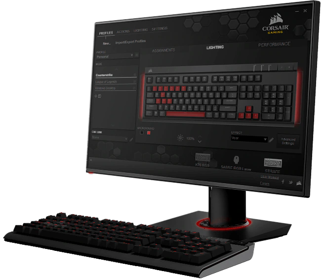 Corsair STRAFE Mechanical Gaming Keyboard