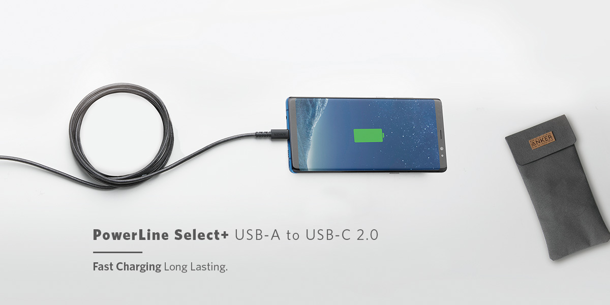 Anker PowerLine Select+ 0.9M USB Type C Cable – Black