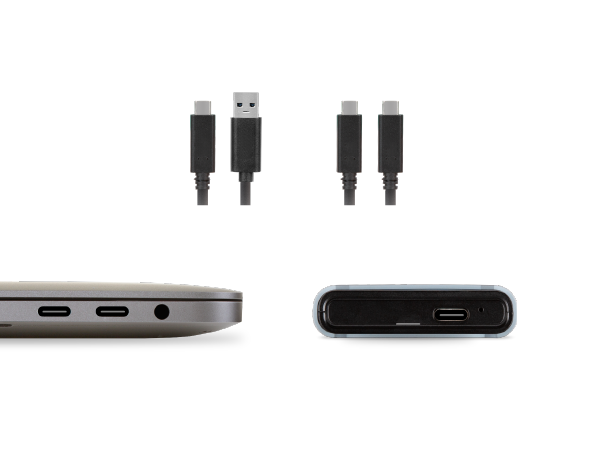 TRANSCEND ESD370C Portable SSD 500GB