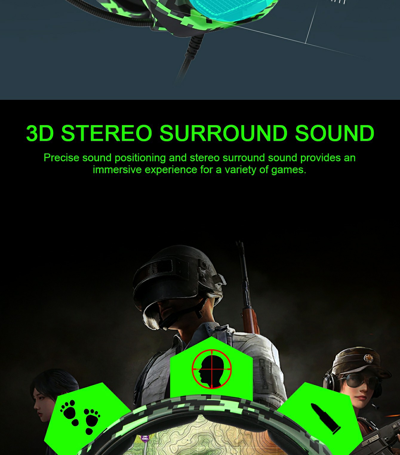 GAMEMAX HG300 GAMING HEADSET